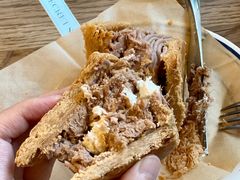 栗子肉松蒙布朗-私人做法(苹果社区店)