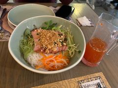 香茅烤猪颈肉冻檬-CHINCHIN 青青·泰国料理(万象食家店)