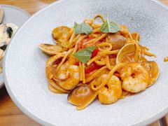 紅咖喱海鮮意面-农畉LONFOOD(福田星河COCOPark店)