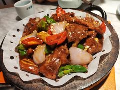 铁板牛仔骨-小菜园新徽菜(江阴万达店)