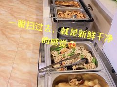 自助取餐区-福慧素膳坊(北部湾中路店)