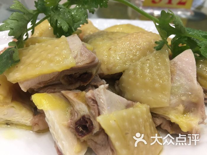 白切扇鸡