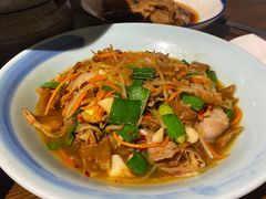 小炒烟熏肠-山衢味庄·鲜辣衢菜(杭行路店)