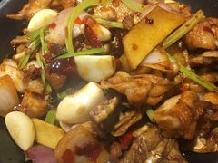 干锅牛蛙-京韵胡同·酱香羊蝎子火锅涮肉(长寿路店)