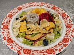 中式田园鲜蔬沙拉-沈灶河豚宴·河豚融合餐厅(汉中路店)