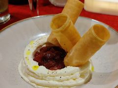 自制芝士配草莓无花果酱-百特喜·意大利餐厅(八佰伴镇江店)
