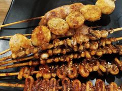 -宝记烧烤·碳锅羊肉·羊蝎子火锅·夜食社(文体路创始店)