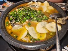 鲜青椒葱葱味烤鱼-探鱼·鲜青椒爽麻烤鱼(番禺万达店)
