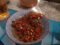 韭菜辣酱-一个勺子新疆锡伯主题私房菜(红墙巷49号院店)
