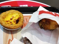 奥尔良鸡腿堡烤翅蛋挞餐-肯德基(万科广东路店)