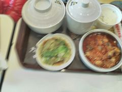 鲜辣排骨饭青菜套餐-真功夫(北京路步行街店)