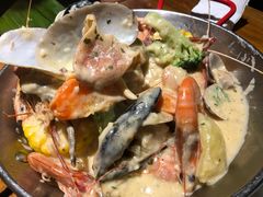 手抓海鲜蒜香奶油味-仓库南洋海鲜小排档(柳河路店)