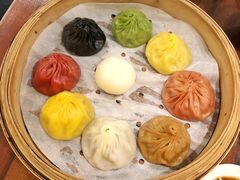 翡翠水晶八色小笼包-翡翠拉面小笼包(岭南新天地店)
