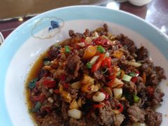 生炒雪花牛肉-老山村酒楼(白石洲店)