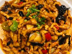 金牌蛋豆腐-刘胖子家常菜·蹄花焖藕(中南店)
