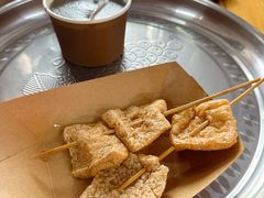 炸豆腐-谢怀亮芝麻茶