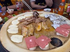 -老姐石板烧烤+铜炭火锅(总店)