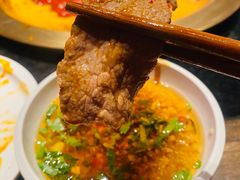 现切黄牛肉-周师兄大刀腰片火锅(洪崖洞旗舰店)
