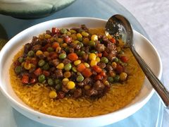 金沙牛肉泰米饭-雀蓝川菜(奥体广场店)