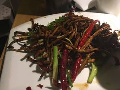 素烧茶树菇-绿茶餐厅(西单老佛爷店)