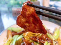 菜梗炒猪肝-菲乐餐厅(三十年经营·湖滨路店)