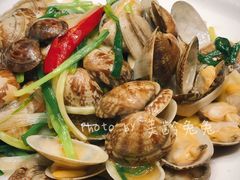 姜葱炒花蛤-骏莱海鲜鱼港(五角场店)
