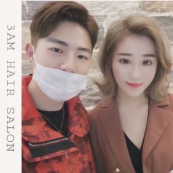 Yishen的短发作品-3AM HAIR SALON烫发染发接发