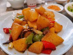 炸土豆块-清真·益鑫羊肉手抓馆(花园北街店)