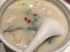 无油鱼汤腐竹煮时蔬-大树餐厅(益田假日店)