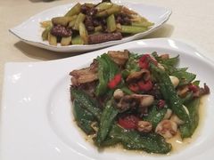 西芹炒牛柳-北京国际饭店·谭府餐厅