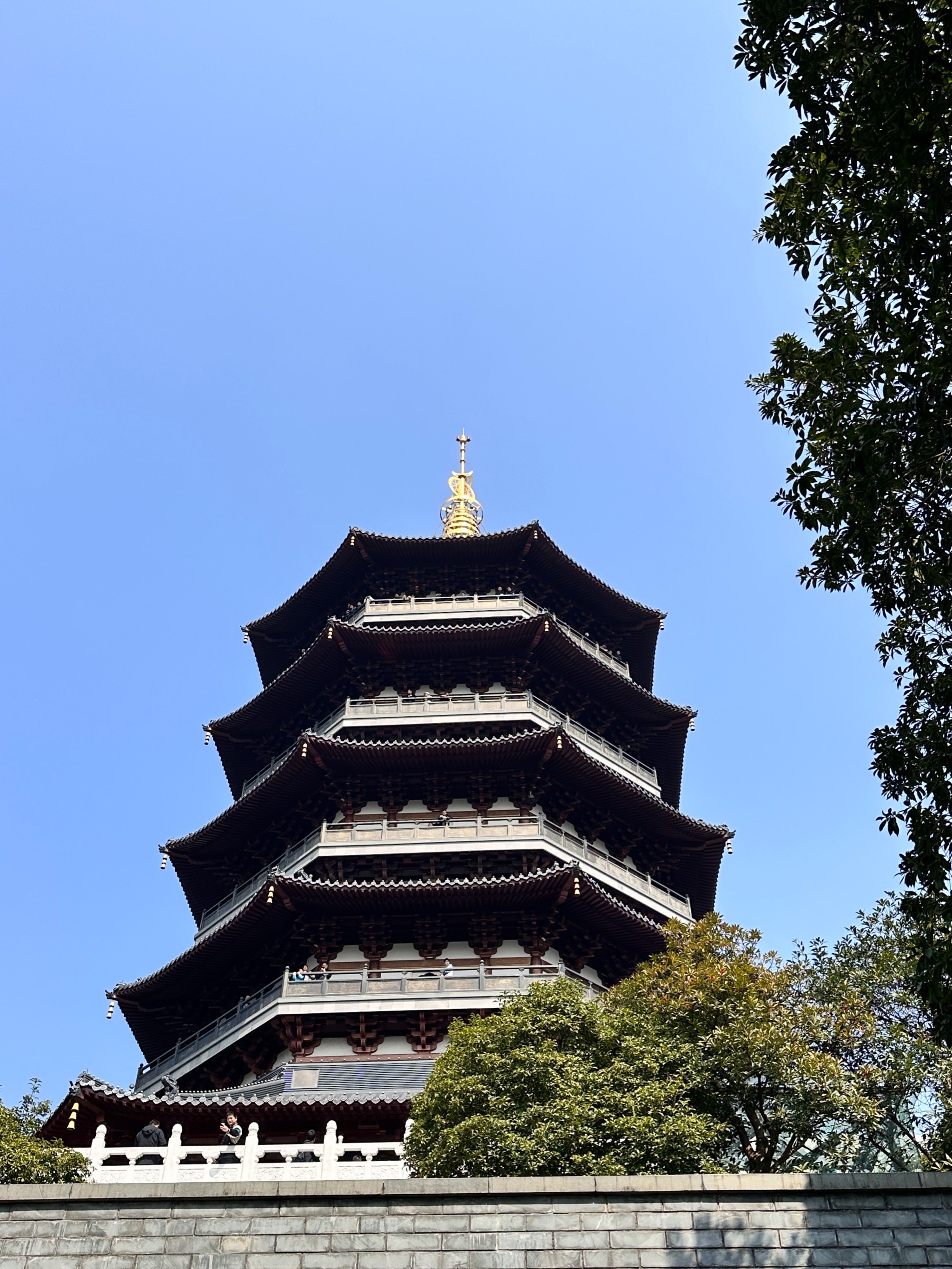 雷峰塔原貌图片