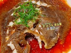 清蒸多宝鱼-蒙古人烤羊大师(工农大路创始店)