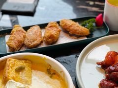 蛋黄鸡翅-新白鹿餐厅(虹桥南丰城店)