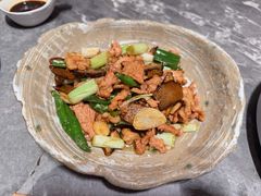 黑牛肝炒肉-福照楼汽锅鸡·云南菜(火车站锦江店)