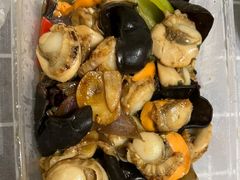 煎蛋炒扇贝-鹊华居·地道鲁菜·海鲜·融合味(大明湖店)