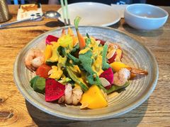 鲜虾芒果冰菜沙拉-碧桃小馆·民国宅院(西湖大道店)