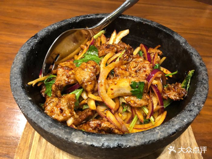 君悦酒店·1881中餐厅石锅孜然羊肉图片 - 第1张