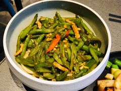 豆角丝炒肉拌转百刀-日上三甘(三里屯店)
