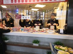 自助取餐区-八合里潮汕鲜牛肉火锅(深圳海岸城店)