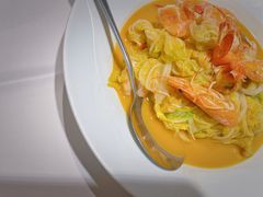 青岛大虾炒白菜-开海·红岛海鲜虾水饺(石老人店)