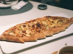 鸡肉奶酪皮塔饼-伊斯坦布尔土耳其清真咖啡餐厅