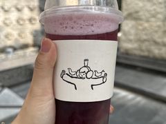 多肉葡萄果茶-喜茶(深圳欢乐海岸LAB店)