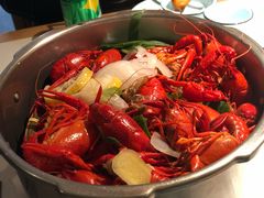 高压锅蒸大虾-蚝翅·海鲜粥·烧烤·宁夏滩羊季(玉米楼店)
