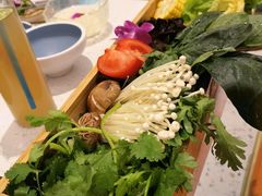 超级蔬菜拼盘-若爱猪肚鸡·啫啫煲(循礼门M+店)
