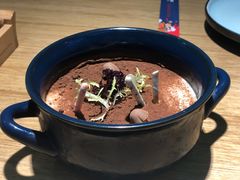 椰香盆栽奶豆腐-胡马八破·川菜小馆(高新万达店)