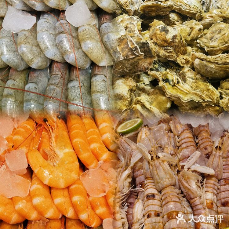 人均100+的海鲜牛排烤肉自助，瞬间实现各种自由