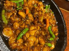 酱爆石锅蛙-绿茶餐厅(华联万柳店)