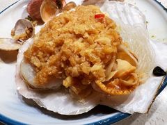 蒜蓉粉丝扇贝-渔夫蒸鲜(世奥湾店)