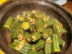 干菜肉末炒秋葵-闽上鲜·福建菜(龙湖滨江天街店)