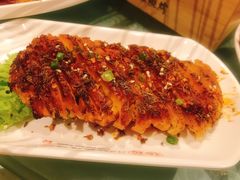 孜然辣椒风琴油馍-福苗小骆驼烧烤(大唐不夜城店)